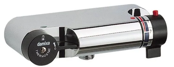 Damixa TMC dusjarmatur, svart/krom