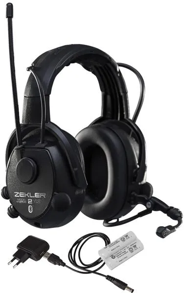 ZEKLER Hørselvern 412RDB inkl. batteri og lader