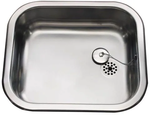 Juvel Intra juvel kjøkkenvask K400 400 x 340 mm rustfritt stål med propp