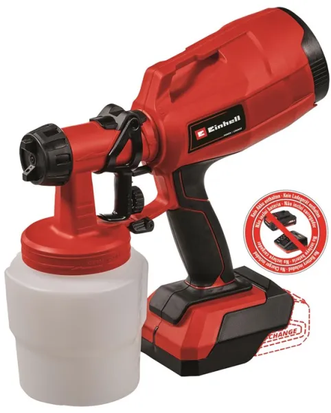 Einhell TC-SY 18/60 Li akku malingssprøyte 18 volt uten batteri og lader