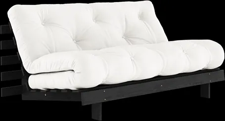 Karup Design Roots Sovesofa Med Roots Madrass 160x200 Natur/Sortlakkert